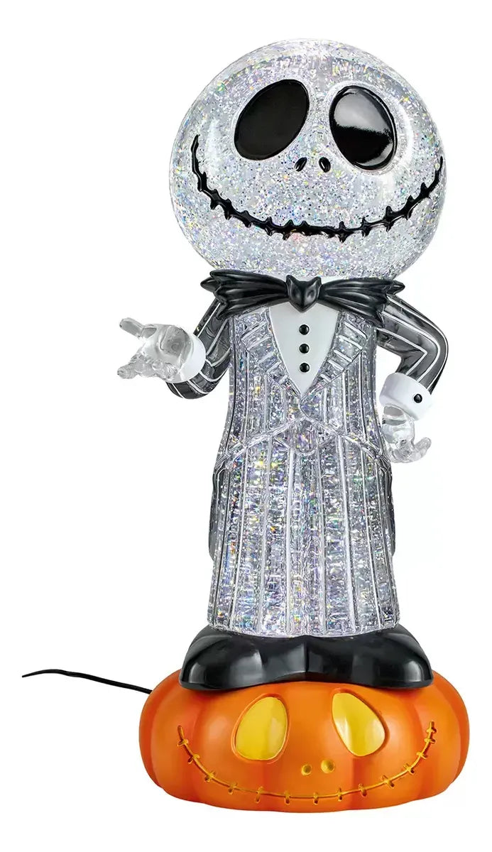 Linterna Halloween Disney Con Luces Led Jack/ Stitch/ Mickey Jack