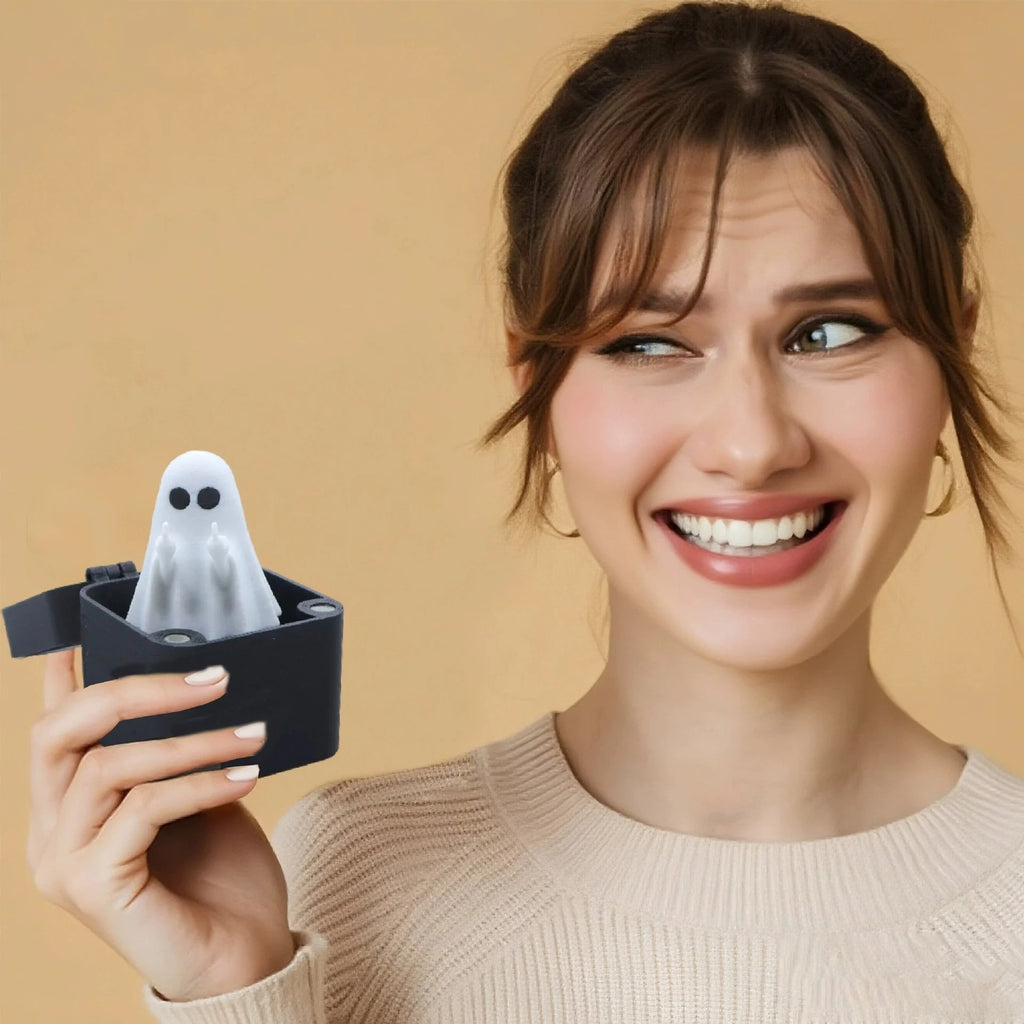 🔥Bestseller🔥🎃👻Caja de regalo sorpresa de fantasmas de Halloween: dulces misteriosos y espeluznantes, un divertido regalo navideño para los amantes de Halloween
